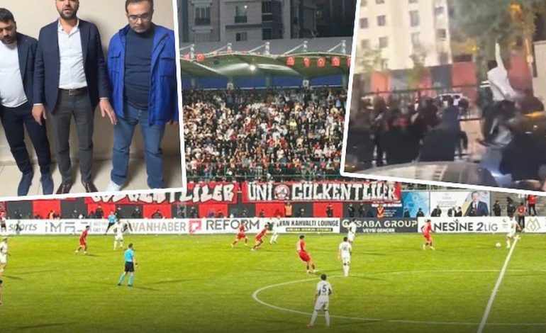 Vali, belediye başkanı herkesi taşladılar! Maç sonu saldırı…