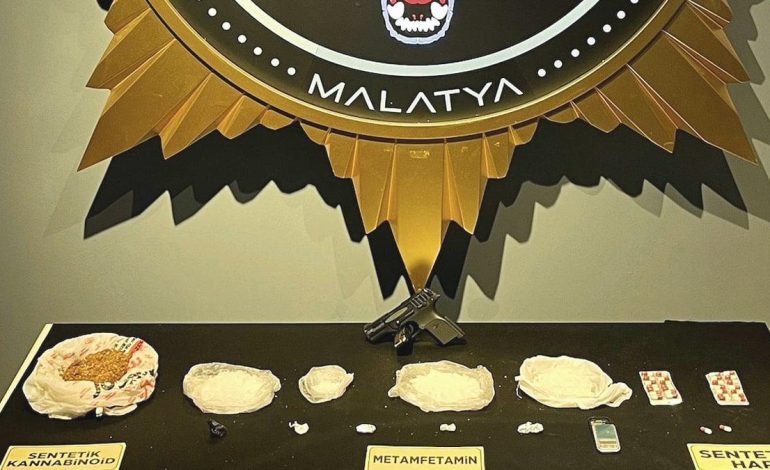 Vali duyurdu: Malatya’da uyuşturucudan 3 gözaltı