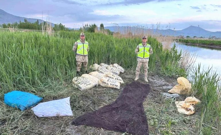 Van Gölü’nde Kaçak Avcılığa Darbe: 3.37 Ton İci Kefali Ele Geçirildi