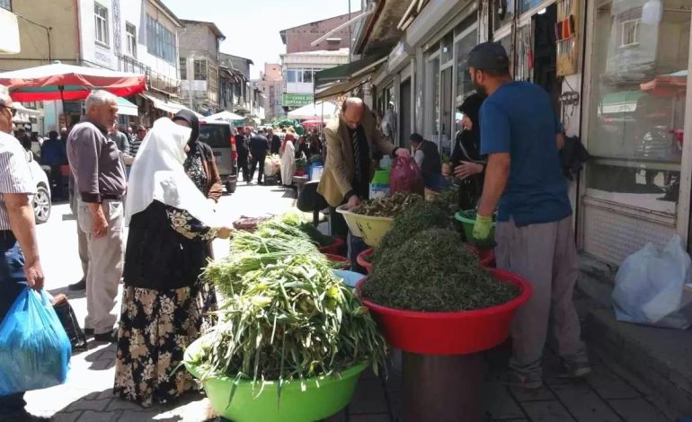 Van’da Şifalı Otlar Tezgahlarda