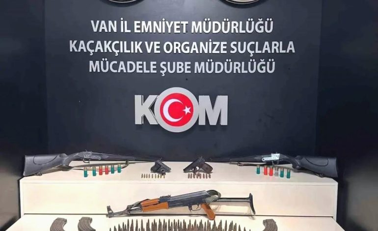 Van’da Silah Paylaşımına Operasyon