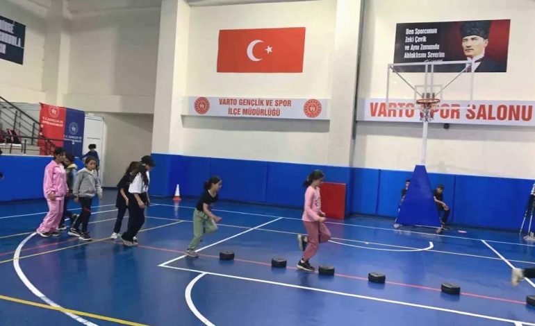 Varto’da Atletizm Kursları Çocuklardan Yoğun İlgi
