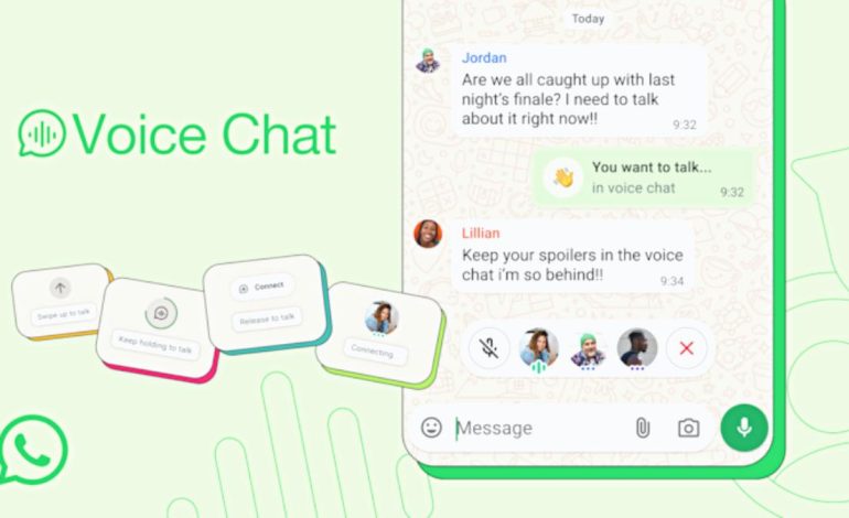 WhatsApp, sesli sohbet özelliğini tüm gruplar için kullanıma sunuyor