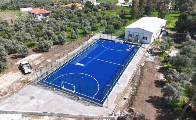 Yatağan’da Modern Çim Hokeyi Antrenman Sahası Tamamlandı