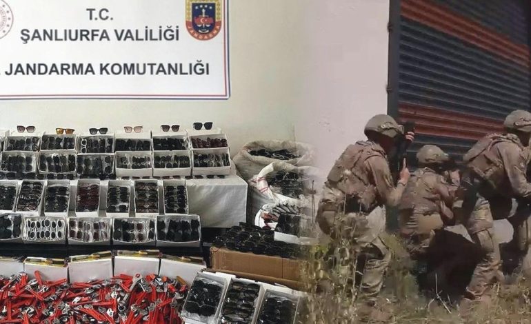Yaz geldi, sahte gözlükler arttı! Şanlıurfa’da 34 milyonluk operasyon düzenlendi
