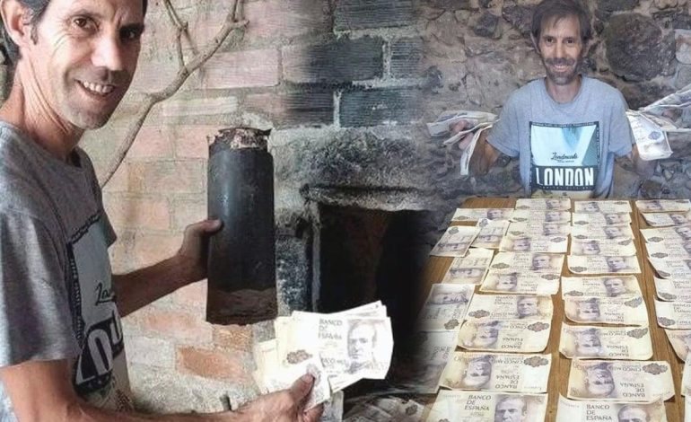 Yeni evinin duvarından 2.5 milyon TL çıktı: Sevinci uzun sürmedi