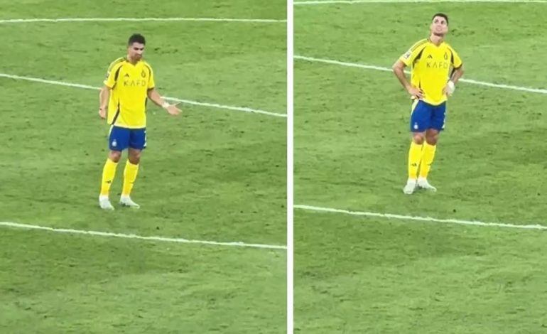 Yok artık Ronaldo! Takımı elendi, kendisiyle tartıştı