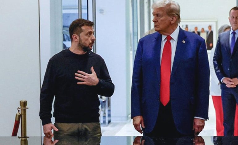 Zelenskiy, Trump ile görüştü