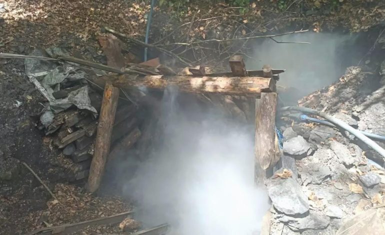 Zonguldak’ta Kaçak Kömür Ocağı İmha Edildi