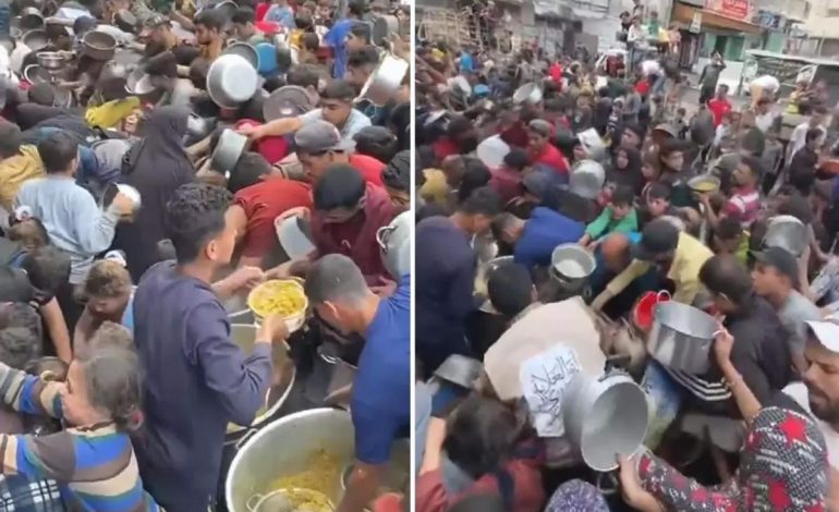 Zulüm altındaki Gazze’den insanlık adına utanç verici görüntüler